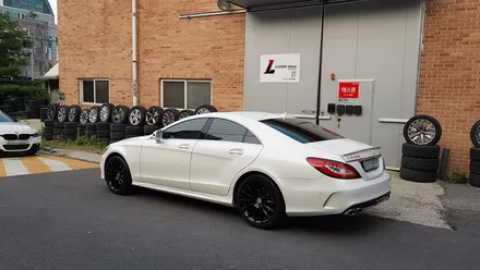 벤츠 CLS400 휠복원 방법 및 블랙유광 휠도색 분체도장 / 시흥시 죽율동