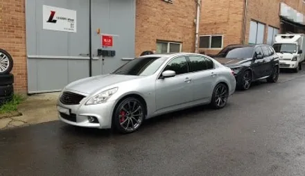 인피니티 G37S 쿠페휠 휠복원 크롬쉐도우 휠도색 분체도색 리더스휠 / 시흥시 죽율동