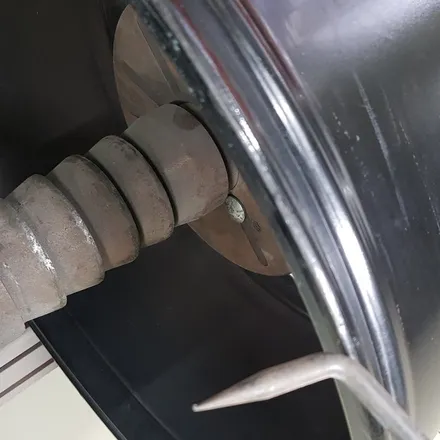 캐딜락 CTS 휠복원 유광블랙 휠도색 분채도색 리더스휠 / 시흥시 죽율동