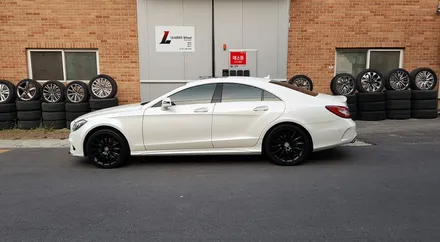 벤츠 CLS400 휠복원 방법 및 블랙유광 휠도색 분체도장 / 시흥시 죽율동