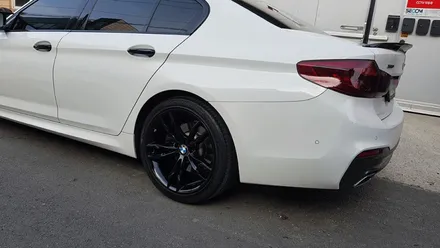 BMW 520D 하이그로시 블랙 분채도장 휠도색 휠복원 리더스휠 / 시흥시 죽율동