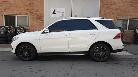 벤츠 ML GLE250 휠복원 다크 크롬쉐도우 휠도색 분체도장 리더스휠 / 시흥시 죽율동