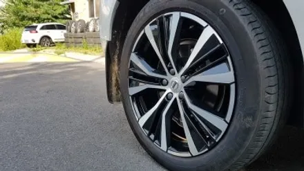 볼보 XC60 휠복원 블랙 컷팅 휠도색 분체도색 / 시흥시 죽율동