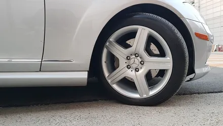 벤츠 W221 S550 휠복원 실버 컬러 휠도색 분체도색 / 시흥시 죽율동