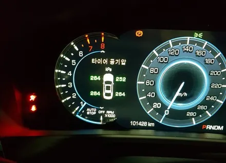캐딜락 CT6 휠복원 및 하이퍼블랙 분체도장 휠도색 리더스휠 / 시흥시 죽율동