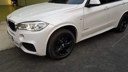 BMW X5 블랙휠 휠도색 휠복원 M팩 블루 캘리퍼도색 리더스휠 / 시흥시 죽율동