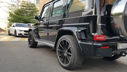 벤츠 G63 AMG 지바겐 브라부스 모노블럭Z 휠복원 휠도색 분채도장 시흥휠복원 리더스휠 / 시흥시 죽율동
