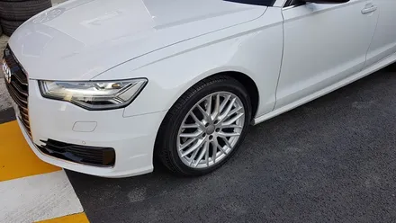 아우디 A6 휠복원 실버 휠도색 인천휠복원 리더스휠 / 시흥시 죽율동
