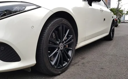 리더스휠 벤츠 CLS 400D 휠복원 사틴블랙 휠도색 / 시흥시 죽율동