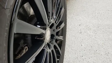 벤츠 GLC 250D 마차휠 휠복원 블랙휠 휠도색 분체도장 리더스휠 / 시흥시 죽율동