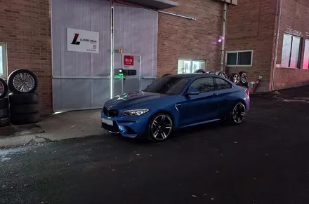 BMW M2 휠복원 437M휠 블랙 다이아커팅 휠도색 분체도장 리더스휠 / 시흥시 죽율동