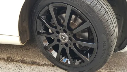 벤츠 SLK 200 유광블랙 휠도색 휠복원 분채도장 / 시흥시 죽율동