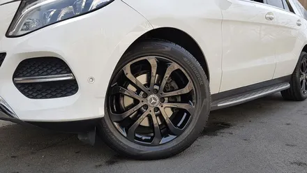 벤츠 ML GLE250 휠복원 다크 크롬쉐도우 휠도색 분체도장 리더스휠 / 시흥시 죽율동