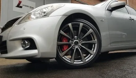 인피니티 G37S 쿠페휠 휠복원 크롬쉐도우 휠도색 분체도색 리더스휠 / 시흥시 죽율동