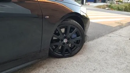BMW 1시리즈 F40 M135i 휠복원 반광 블랙 휠도색 분체도장 리더스휠 / 시흥시 죽율동