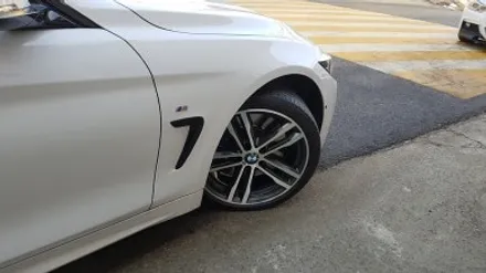 BMW 430i 컨버터블 704m 휠복원 투톤 그레이 휠도색 분체도색 / 시흥시 죽율동