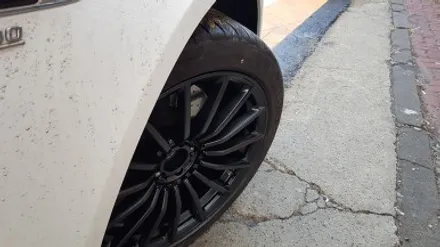 벤츠 GT43 AMG 휠복원 검정무광 휠도색 분체도색 시흥휠복원 리더스휠 / 시흥시 죽율동