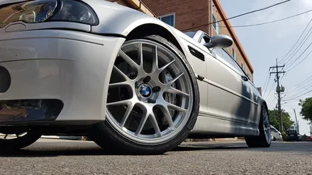 BMW E46 M3 163M 휠복원 하이퍼실버 휠도색 분채도장 리더스휠 / 시흥시 죽율동