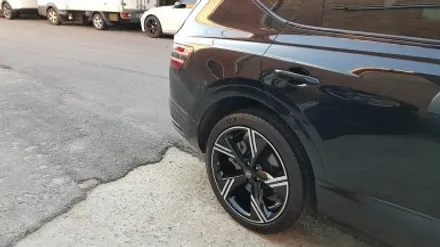 리더스휠 제네시스 GV80 페리 휠복원 및 블랙폴리시 커스텀도장 휠도색 분채도색 / 시흥시 죽율동