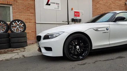 BMW E89 Z4 블랙유광 휠복원 휠도색 분체도색 리더스휠 / 시흥시 죽율동