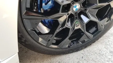 BMW X7 LCI 휠복원 검정 휠도색 분채도장 리더스휠 / 시흥시 죽율동