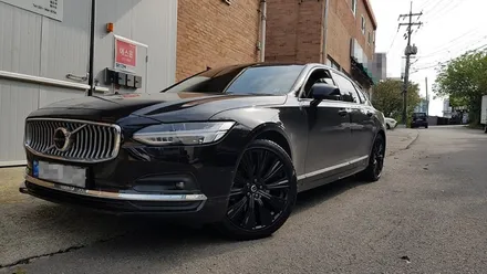 볼보 S90 B5 휠복원 블랙유광 휠도색 분체도색 리더스휠 / 시흥시 죽율동