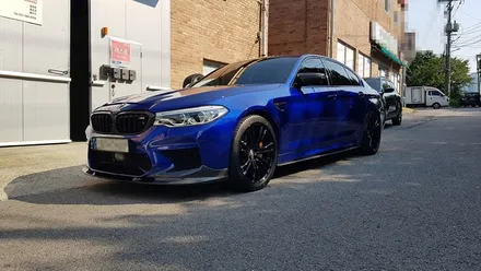 BMW F90 M5 706M 휠복원 하이그로시 블랙 휠도색 분체도장 리더스휠 / 시흥시 죽율동