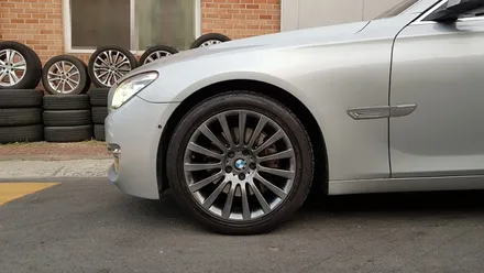 BMW F02 730LD 7시리즈 휠복원 고스트크롬 휠도색 분채도장 리더스휠 / 시흥시 죽율동