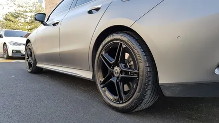 벤츠 CLA 250 휠스크래치 복원 휠복원 블랙휠 휠도색 분체도색 리더스휠 / 시흥시 죽율동