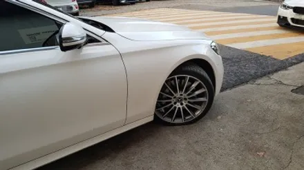벤츠 E클래스 E350 다이아컷팅 휠복원 휠도색 안산휠복원 분체도장 리더스휠 / 시흥시 죽율동