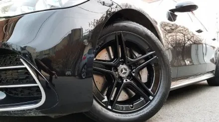 벤츠 S400 19인치 휠복원 블랙 휠도색 분체도색 부천휠도색 / 시흥시 죽율동