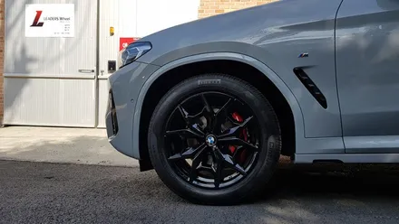 BMW X3 19인치 887M 휠 블랙유광 휠도색 / 시흥시 죽율동