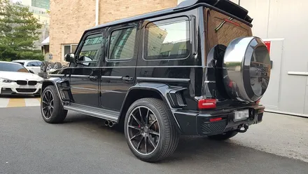 벤츠 G63 AMG 지바겐 브라부스 모노블럭Z 휠복원 휠도색 분채도장 시흥휠복원 리더스휠 / 시흥시 죽율동