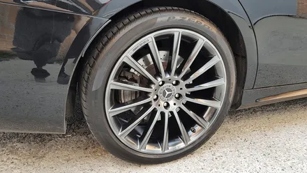 벤츠 S350 휠복원 고스트크롬 휠도색 분체도색 / 시흥시 죽율동