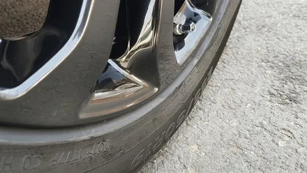 벤츠 ML GLE250 휠복원 다크 크롬쉐도우 휠도색 분체도장 리더스휠 / 시흥시 죽율동