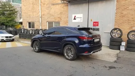 렉서스 RX450H 20인치 휠복원 및 순정컬러로 재 휠도색 분채도장 / 시흥시 죽율동