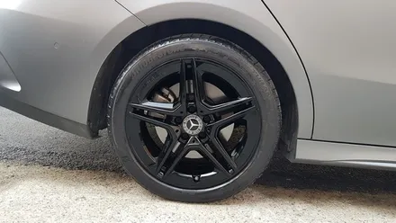 벤츠 CLA 250 휠스크래치 복원 휠복원 블랙휠 휠도색 분체도색 리더스휠 / 시흥시 죽율동