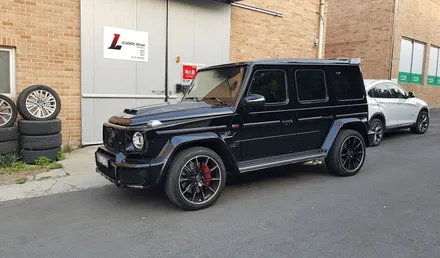 벤츠 G63 AMG 지바겐 브라부스 모노블럭Z 휠복원 휠도색 분채도장 시흥휠복원 리더스휠 / 시흥시 죽율동