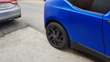 BMW i3 전기차 휠손상 휠복원 올블랙 검정 휠도색 분체도색 리더스휠 / 시흥시 죽율동