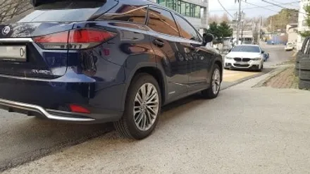 렉서스 RX450H 20인치 휠복원 및 순정컬러로 재 휠도색 분채도장 / 시흥시 죽율동