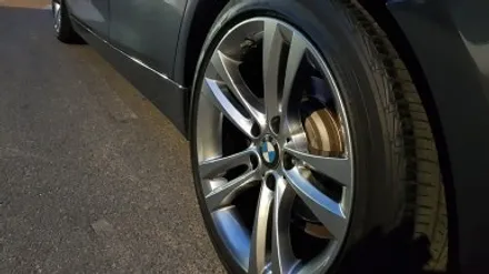 BMW 3시리즈 325D 휠 갈림 휠복원 하이퍼블랙 휠도색 분채도색 리더스휠 / 시흥시 죽율동