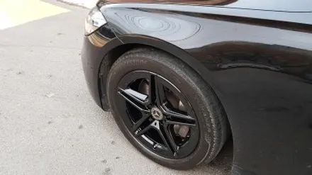 벤츠 S400 19인치 휠복원 블랙 휠도색 분체도색 부천휠도색 / 시흥시 죽율동