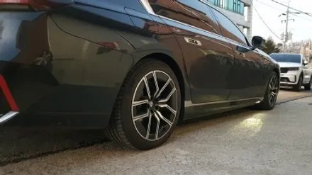 BMW G70E I7 907M 휠복원 블랙 폴리시 휠도색 분체도장 리더스휠 / 시흥시 죽율동