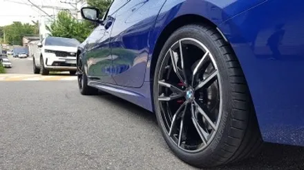 BMW M340i 792m 휠복원 블랙 폴리쉬 휠도색 분채도장 리더스휠 / 시흥시 죽율동
