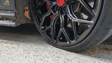 휠복원도색비용 CLS63 AMG 보센휠 휠복원 블랙 휠도색 분채도색 / 시흥시 죽율동