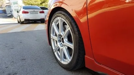 리더스휠 K3 GT 워크휠 휠복원 하이퍼실버 휠도색 분채도색 / 시흥시 죽율동