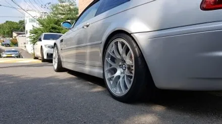 BMW E46 M3 163M 휠복원 하이퍼실버 휠도색 분채도장 리더스휠 / 시흥시 죽율동
