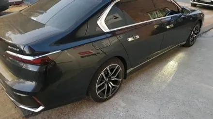 BMW G70E I7 907M 휠복원 블랙 폴리시 휠도색 분체도장 리더스휠 / 시흥시 죽율동