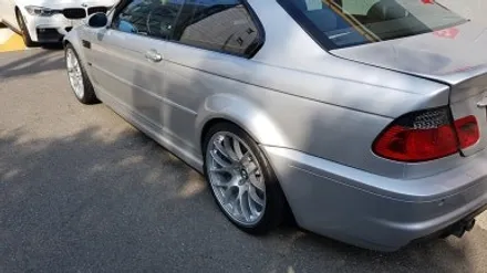 BMW E46 M3 163M 휠복원 하이퍼실버 휠도색 분채도장 리더스휠 / 시흥시 죽율동
