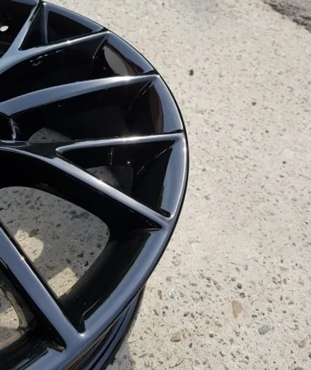 BMW 1시리즈 118D 휠복원 블랙휠 휠도색 분체도장 리더스휠 / 시흥시 죽율동